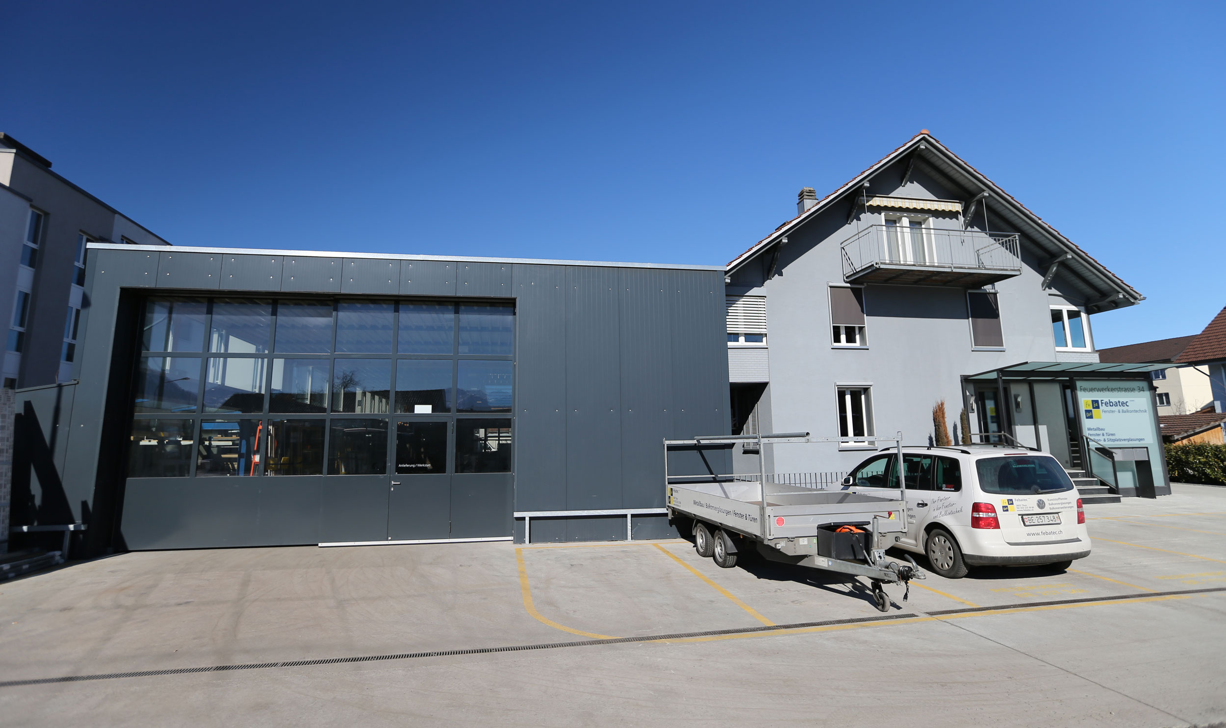 Hauptsitz Febatec GmbH in Thun